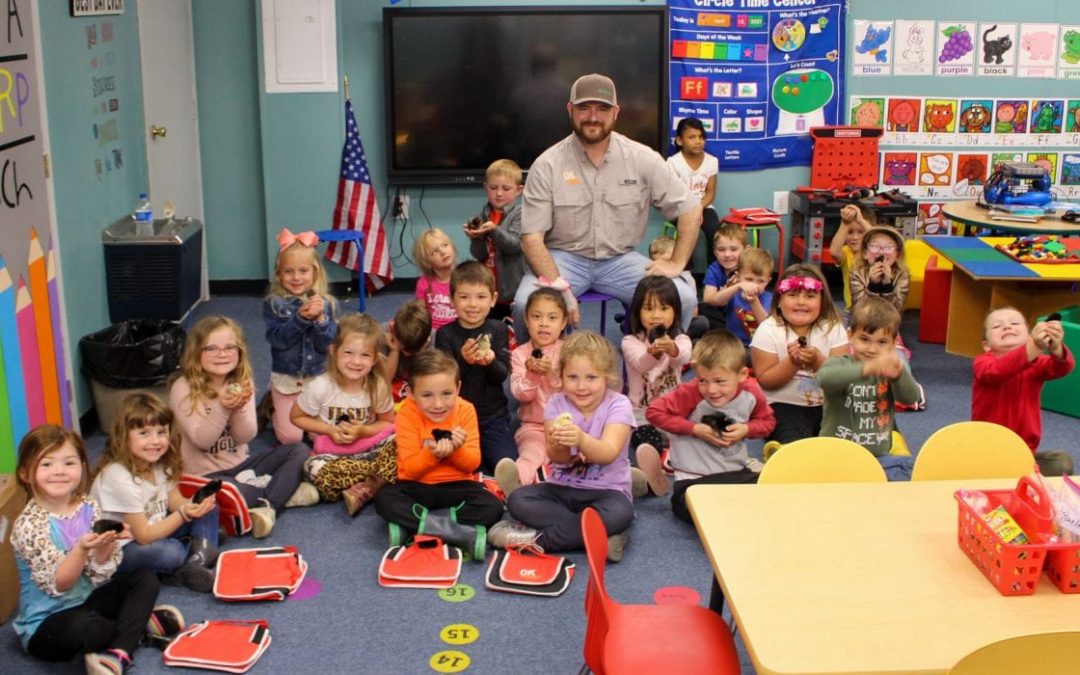 Stigler Pre-K Students Hatch Their Own Chicks